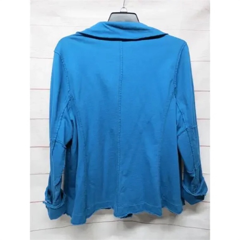 Calvin Klein Women's Blue Jacket - Picture 4 of 6